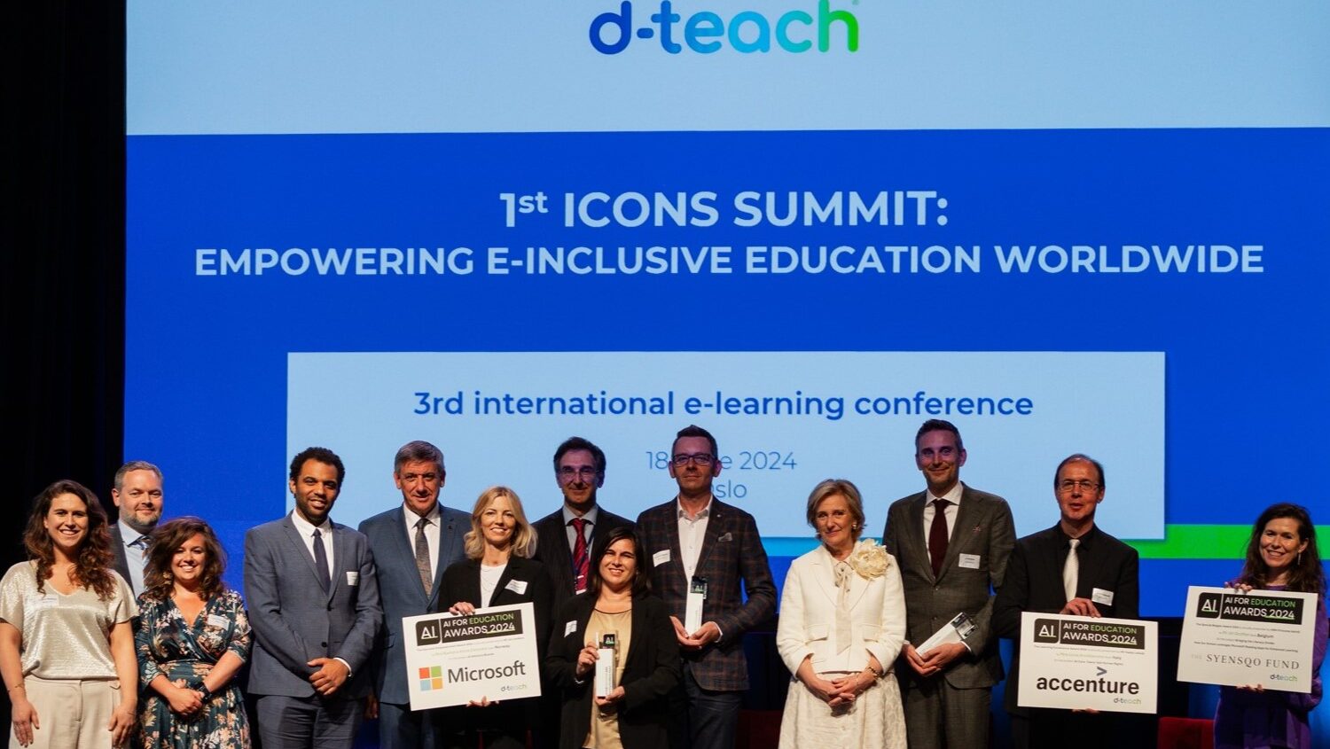 Group photo at the first ICONS Summit in Oslo