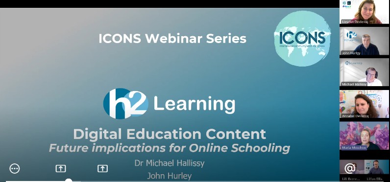 ICONS webinar with H2 Learning