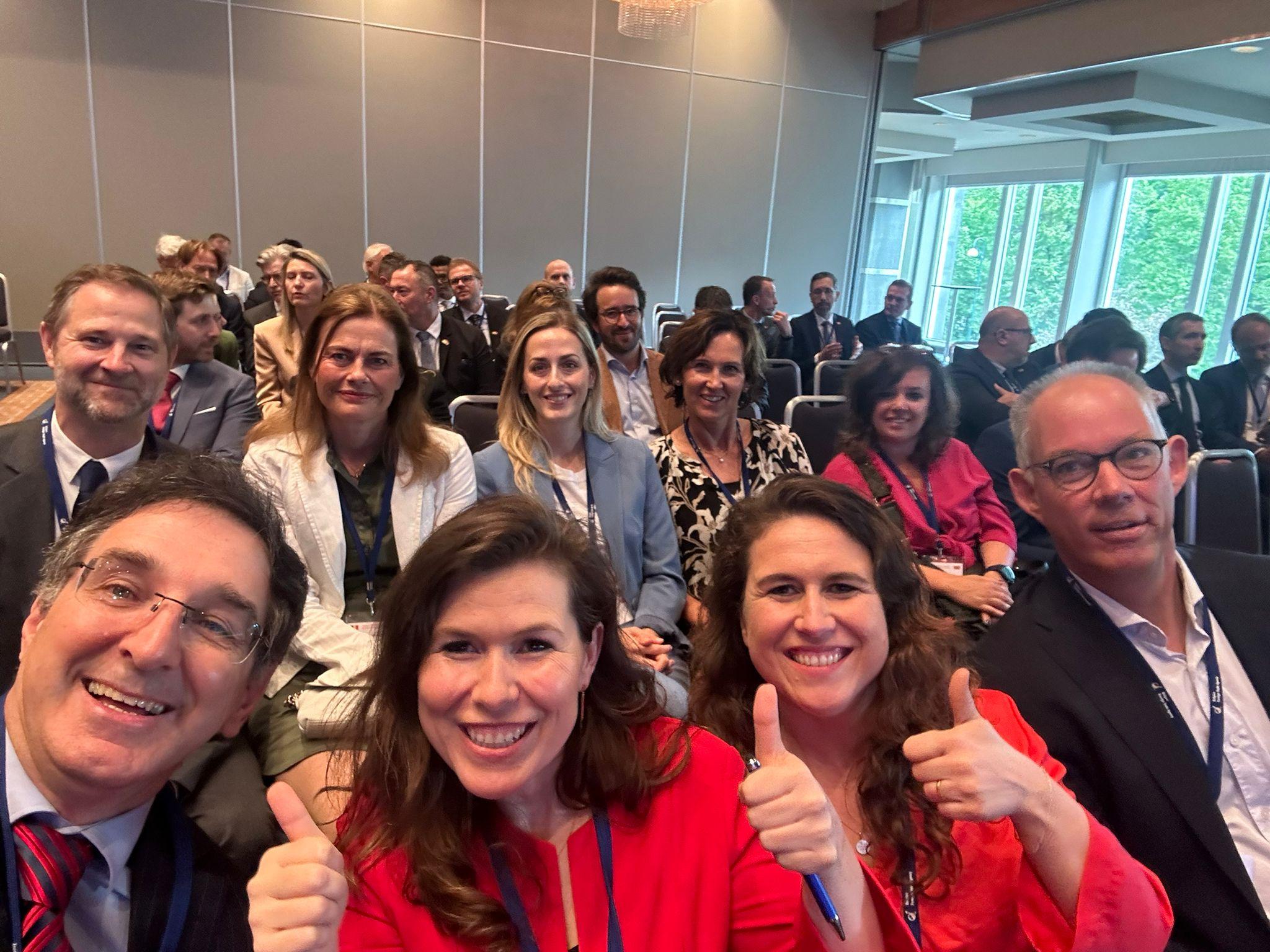 ICONS participants together in a conference audience